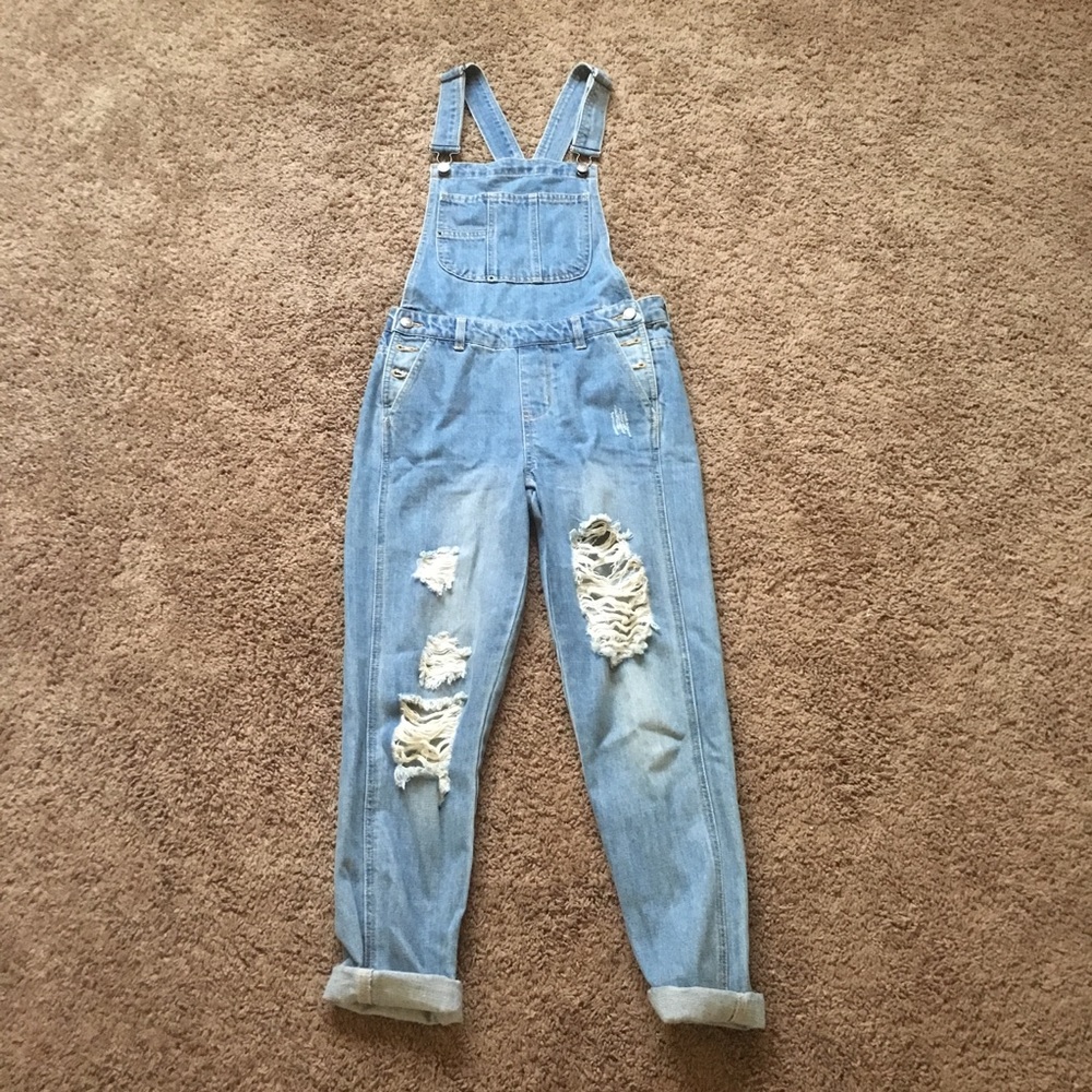 From Urban Outfitters by Unif Overalls